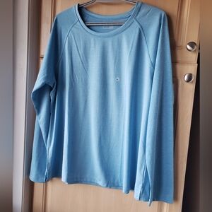 NWT Eddie Bauer Light Blue Long Sleeve Shirt